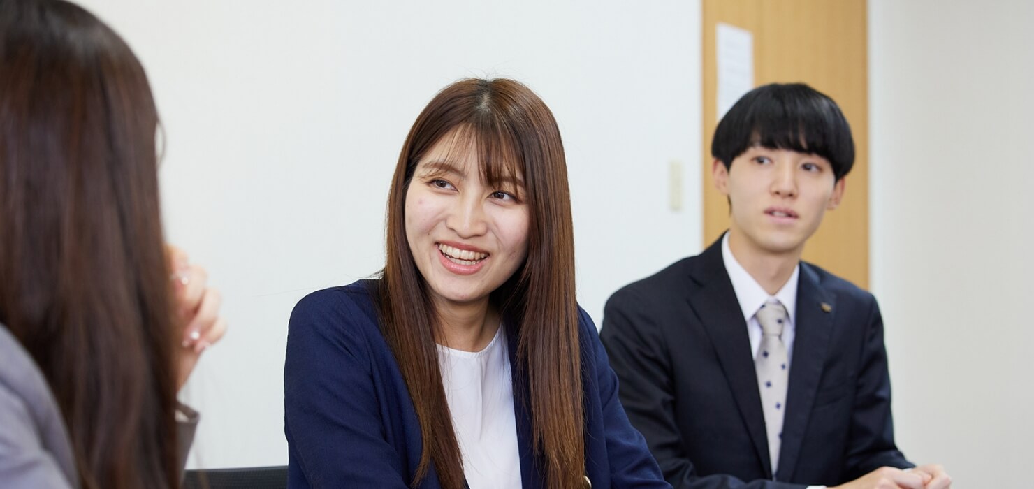 社員による座談会の様子